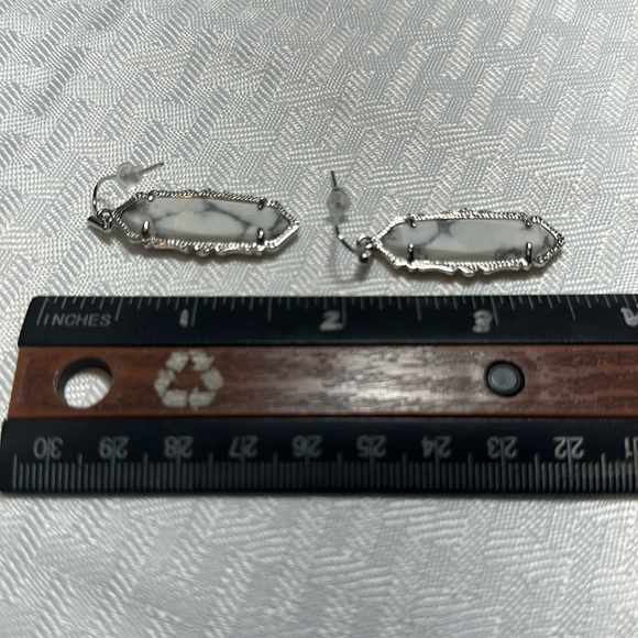 Kendra Scott Francis earrings Mystic Bazaar collection Howlite - Picture 5 of 7